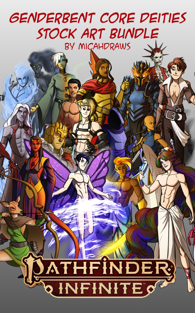 Genderbent Gods of Golarion Bundle Graphic